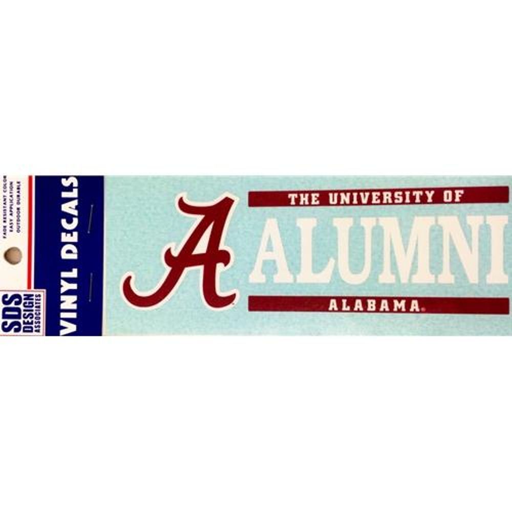  Alabama Decal Alumni Block 6 