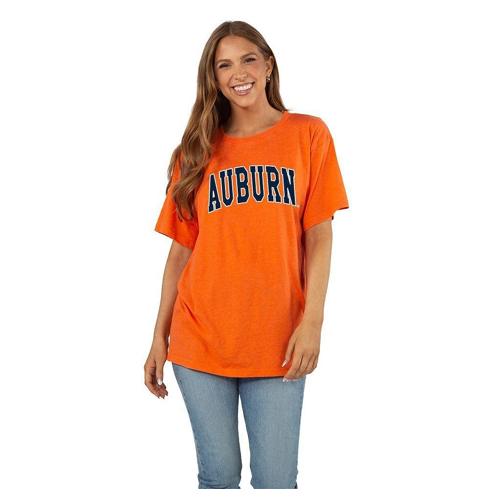 Auburn Tall Outline Arc Effortless Tee