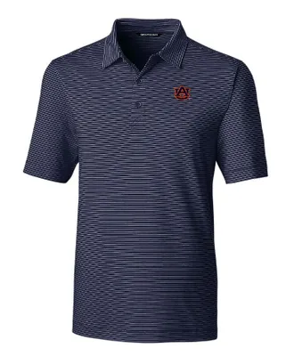 Auburn Cutter & Buck Forge Pencil Stripe Polo