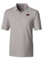 Razorbacks | Arkansas Cutter & Amp ; Buck Forge Pencil Stripe Polo Alumni Hall