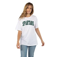 Michigan State Tall Outline Arc Effortless Tee