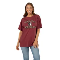 Fsu | Florida State Xl Logo Arc Effortless Tee Alumni Hall