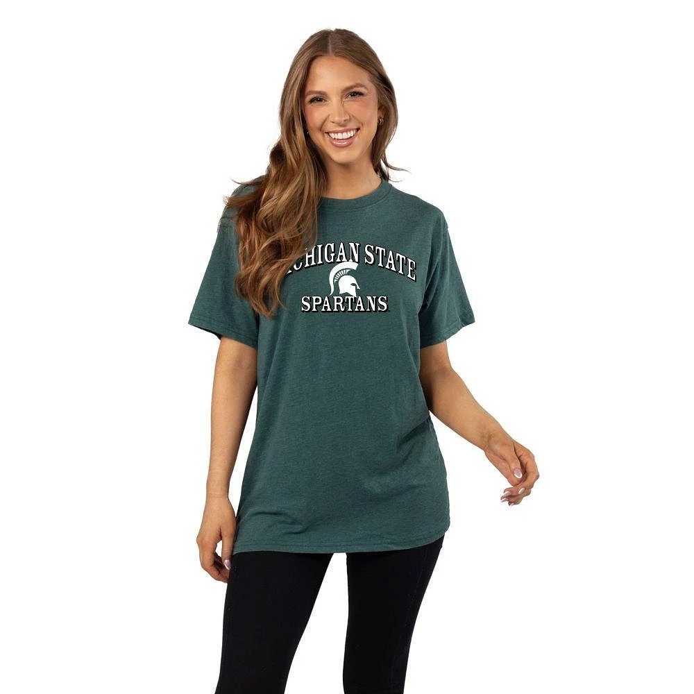 Michigan State XL Logo Arc Effortless Tee