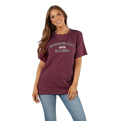 Mississippi State XL Logo Arc Effortless Tee