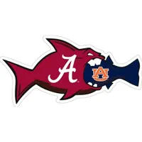  Alabama Decal Auburn Rival Fish 6 