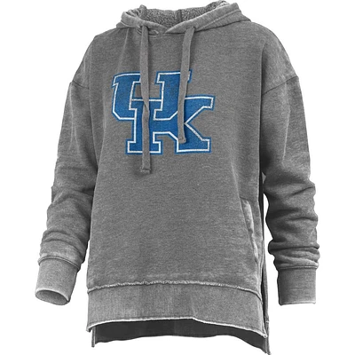 Kentucky Pressbox Distresed Logo Vintage Pocket Hoody