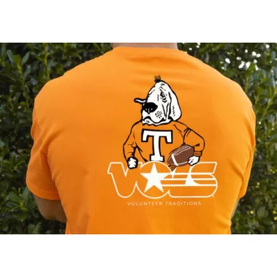Vols | Tennessee Volunteer Traditions Vault Smokey Football Pocket Tee Alumni Hall