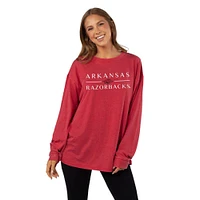 Arkansas Minimal Logo Bar Forever Long Sleeve Tee