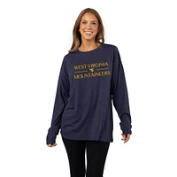 West Virginia Minimal Logo Bar Forever Long Sleeve Tee