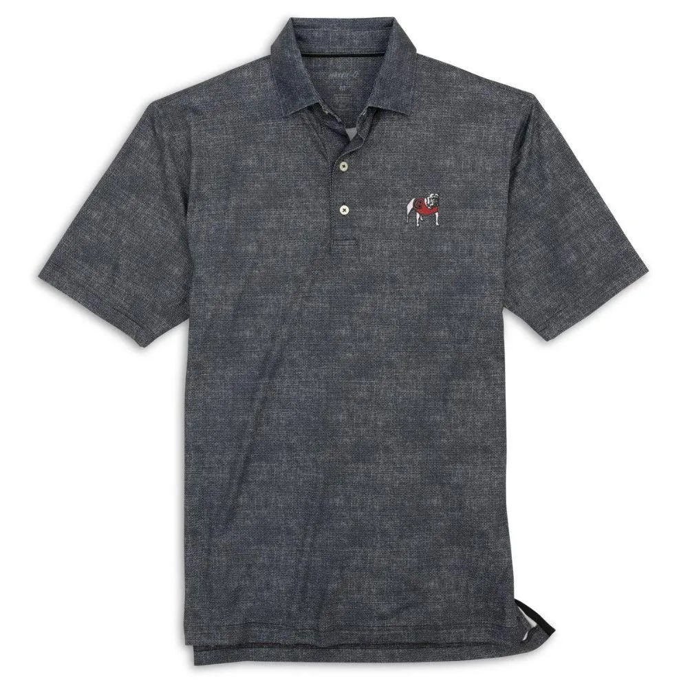 Dawgs | Georgia Johnnie- O Gibson Printed Polo Alumni Hall