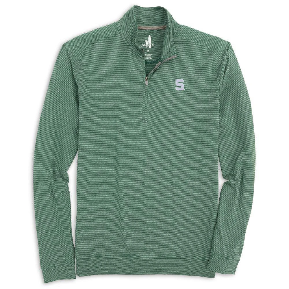 Michigan State Johnnie-O Vaughn 1/4 Zip Pullover