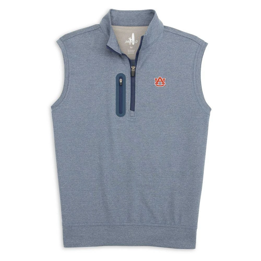 Auburn Johnnie-O Denny 1/4 Zip Vest