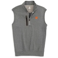 Clemson Johnnie-O Denny 1/4 Zip Vest