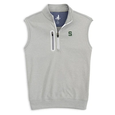 Michigan State Johnnie-O Denny 1/4 Zip Vest