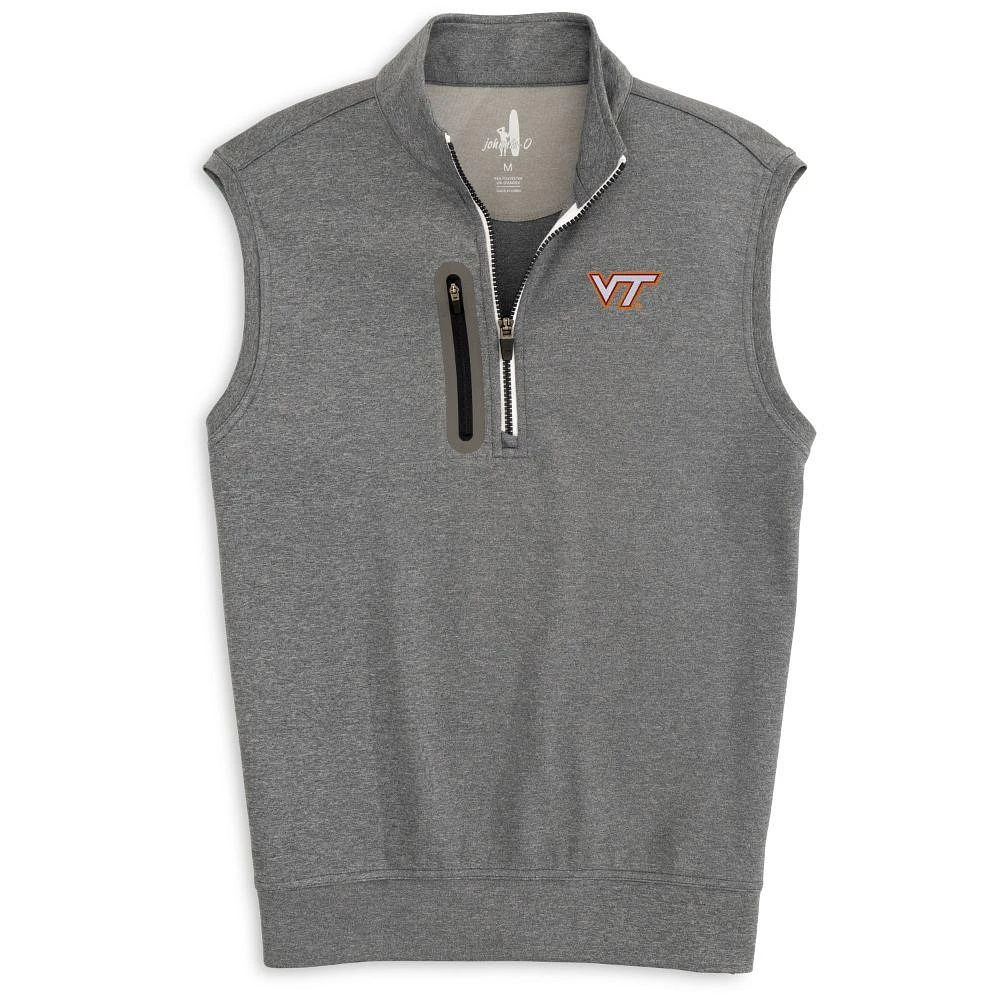 Virginia Tech Johnnie-O Denny 1/4 Zip Vest