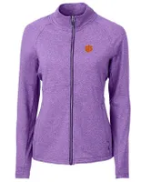 Clemson | Cutter & Amp ; Buck Women's Adapt Eco Heathered Jacket Alumni Hall