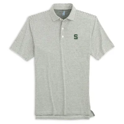 Spartans | Michigan State Johnnie- O Seymour Striped Polo Alumni Hall