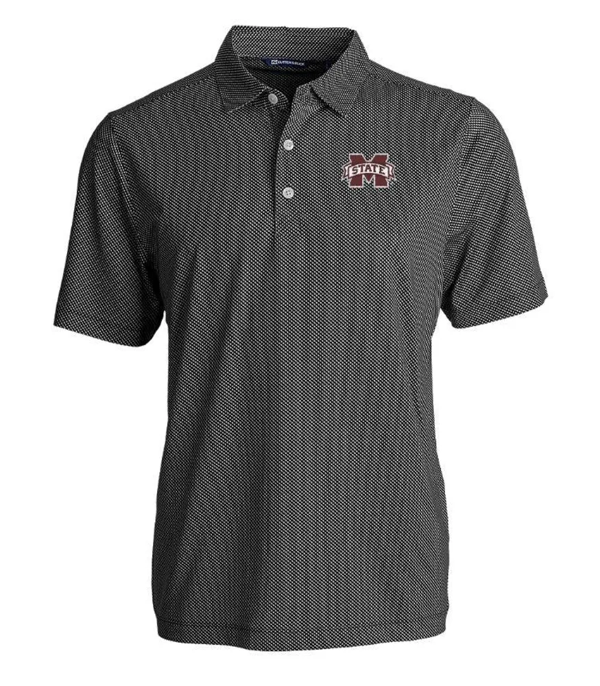 Bulldogs | Mississippi State Cutter & Amp ; Buck Pike Symmetry Print Polo Alumni Hall