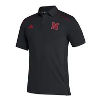 Huskers | Nebraska Adidas Sideline Polo Alumni Hall