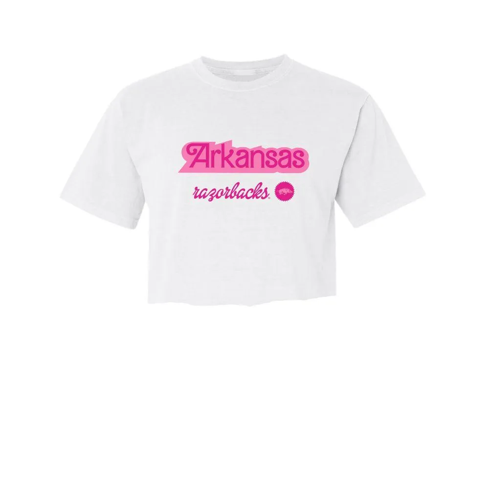 Razorbacks | Arkansas Dolled Up Comfort Colors Cropped Tee Alumni Hall