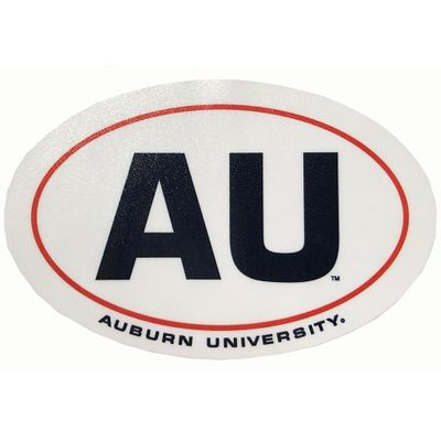  Auburn Decal Oval Au Logo