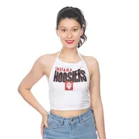 Hoosiers | Indiana Zoozatz Halter Crop Top Alumni Hall