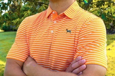 Peter Millar Jubilee Stripe Stretch Jersey Performance Polo