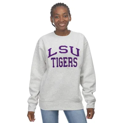 Lsu | Zoozatz Chenille Embroidery Sport Crew Alumni Hall