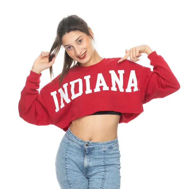 Indiana Cropped Hoodie