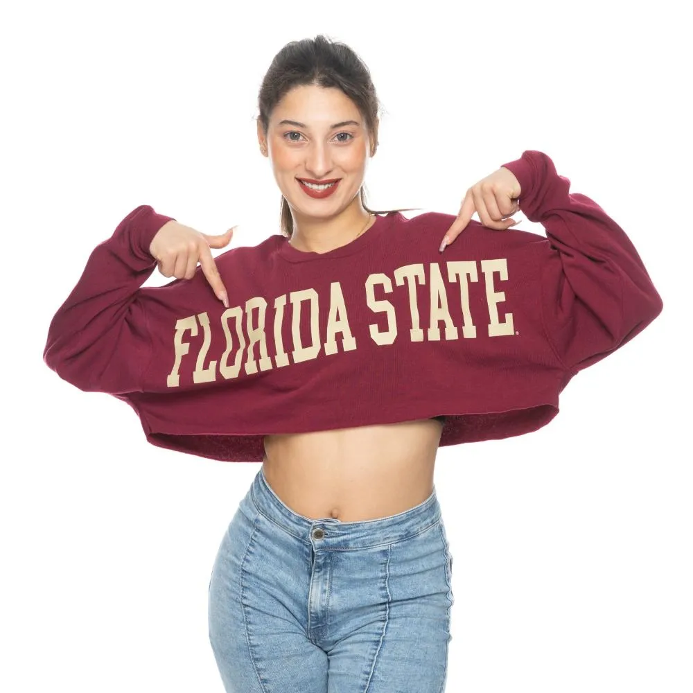 Fsu | Florida State Zoozatz Fleece Uber Crop Alumni Hall