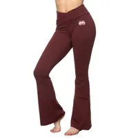 Bulldogs | Mississippi State Zoozatz Cross Waist Flare Leggings Alumni Hall