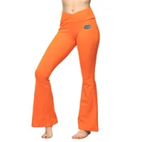 Gators | Florida Zoozatz Cross Waist Flare Leggings Alumni Hall