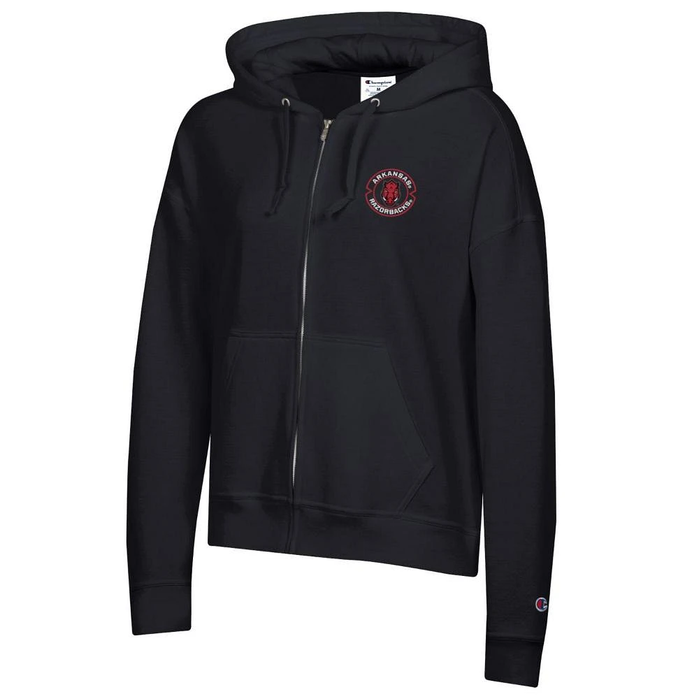 Arkansas Champion Power Blends Full Zip Embroidered Hoodie