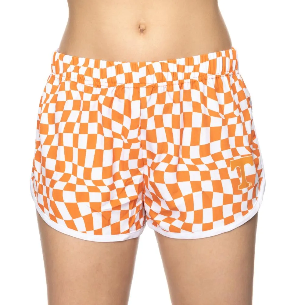 Vols | Tennessee Zoozatz Wavy Check Athletic Shorts Alumni Hall