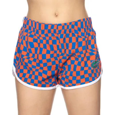 Gators | Florida Zoozatz Wavy Check Athletic Shorts Alumni Hall