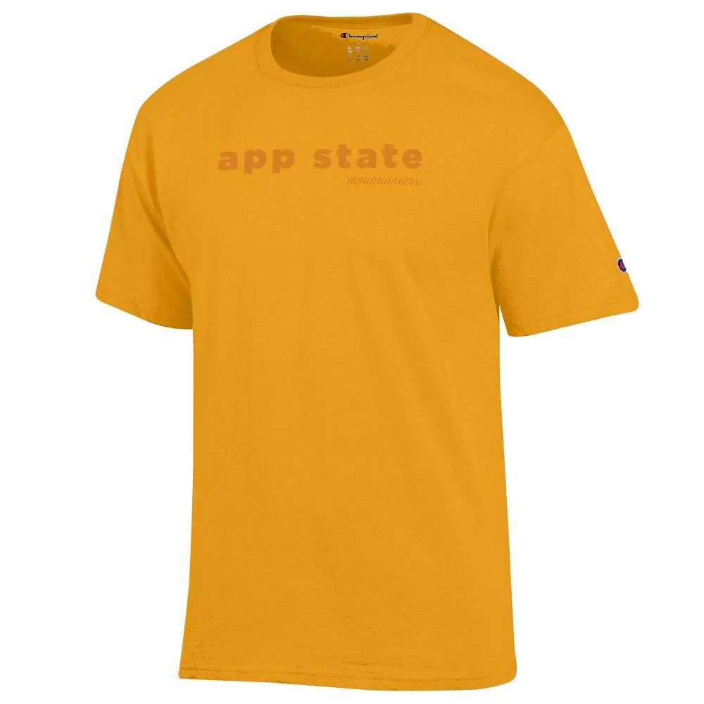 App State Champion Women's Tonal Straight Stack Tee