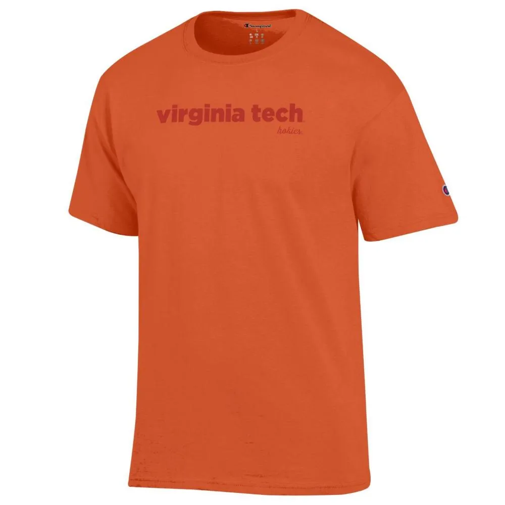 Hokies | Virginia Tech Champion Women's Tonal Straight Stack Tee Alumni Hall