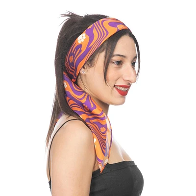 Clemson Zoozatz Vortex Hair Scarf