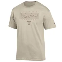 Vols | Tennessee Champion Women's Tonal Straight Stack Over Logo Tee Alumni Hall