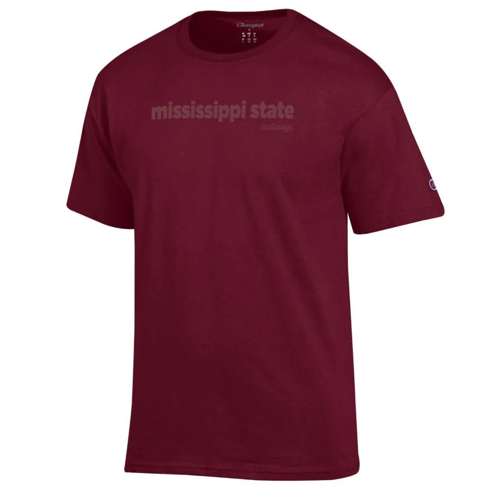 Bulldogs | Mississippi State Champion Women's Tonal Straight Stack Tee Alumni Hall