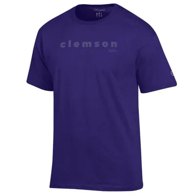 Clemson | Champion Women's Tonal Straight Stack Tee Alumni Hall