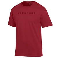 Arkansas Champion Women's Tonal Straight Stack Tee