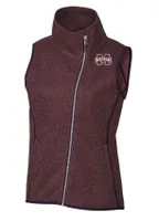 Mississippi State Cutter & Buck Mainsail Asymmetrical Vest