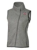 Bulldogs | Mississippi State Cutter & Amp ; Buck Mainsail Asymmetrical Vest Alumni Hall