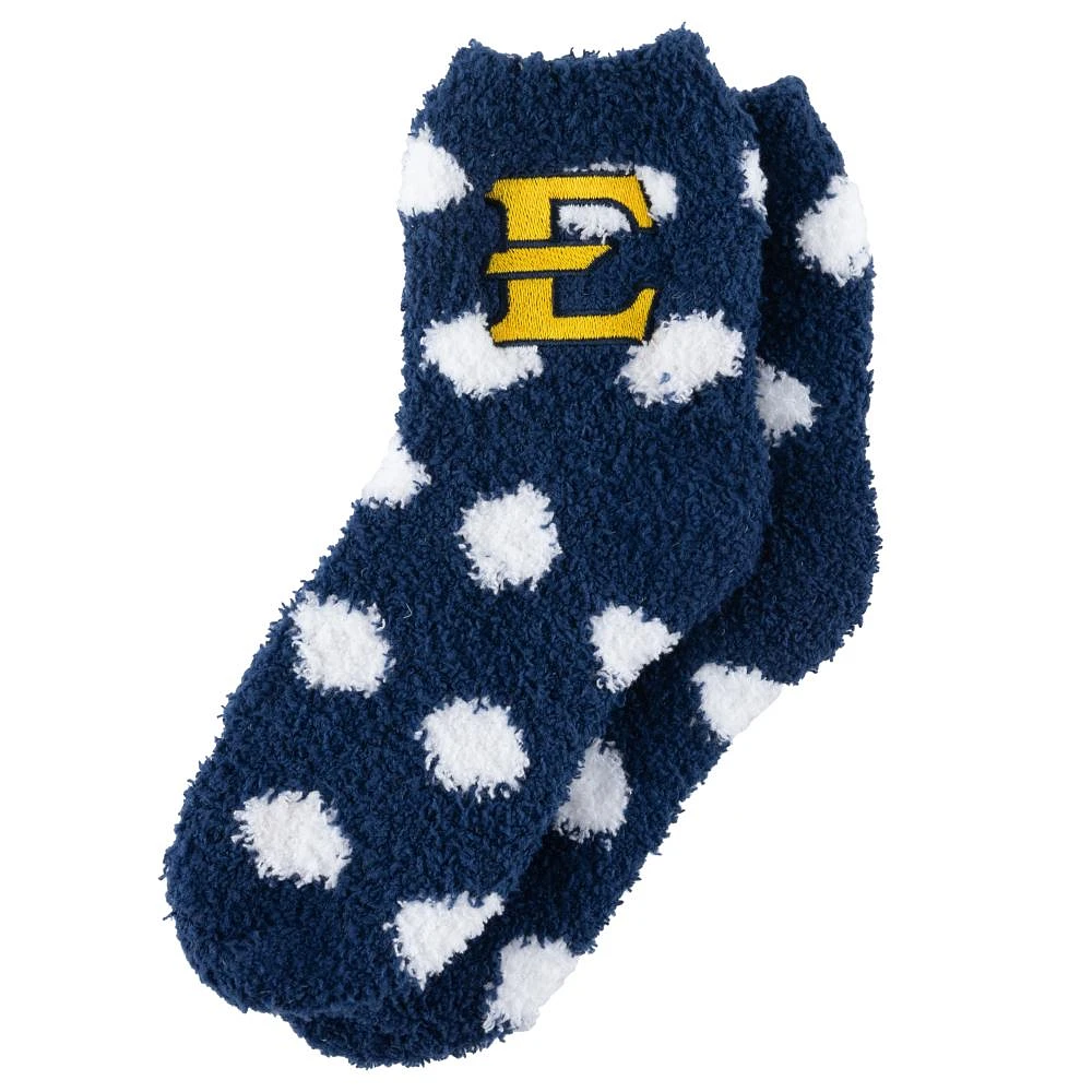 ETSU YOUTH Polka Dot Fuzzy Socks