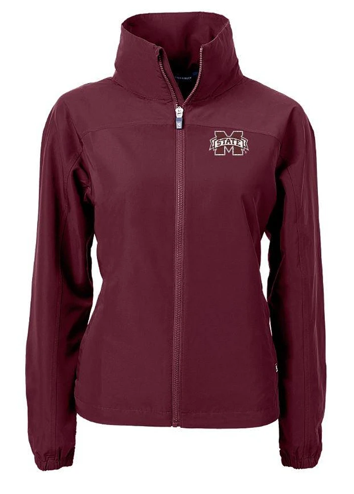 Mississippi State Cutter & Buck Women's Charter Eco Jacket