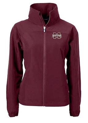 Mississippi State Cutter & Buck Women's Charter Eco Jacket