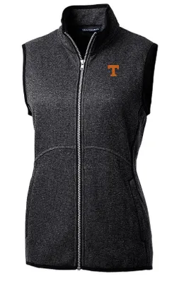 Vols | Tennessee Cutter & Amp ; Buck Women's Mainsail Sweater Knit Vest Alumni Hall