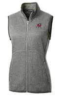 Dawgs | Georgia Cutter & Amp ; Buck Women's Mainsail Sweater Knit Vest Alumni Hall