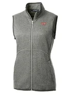 Hokies | Virginia Tech Cutter & Amp ; Buck Women's Mainsail Sweater Knit Vest Alumni Hall